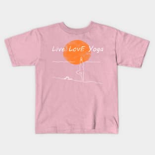 Live Love YOGA Kids T-Shirt